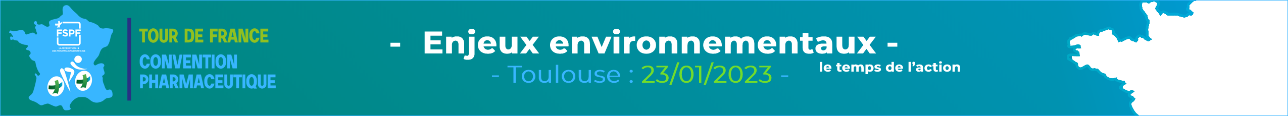 Tour de France FSPF - Enjeux environnementaux : le temps de l'action - 23/01/2023