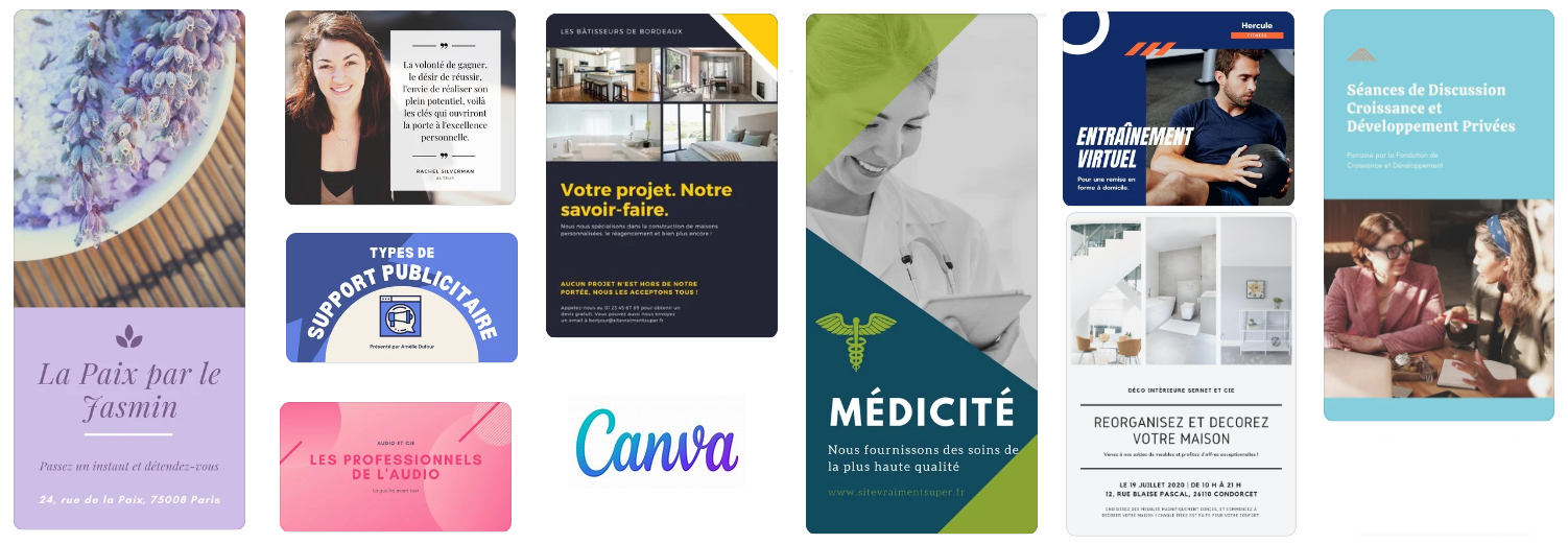 Réaliser facilement vos supports professionnels avec CANVA