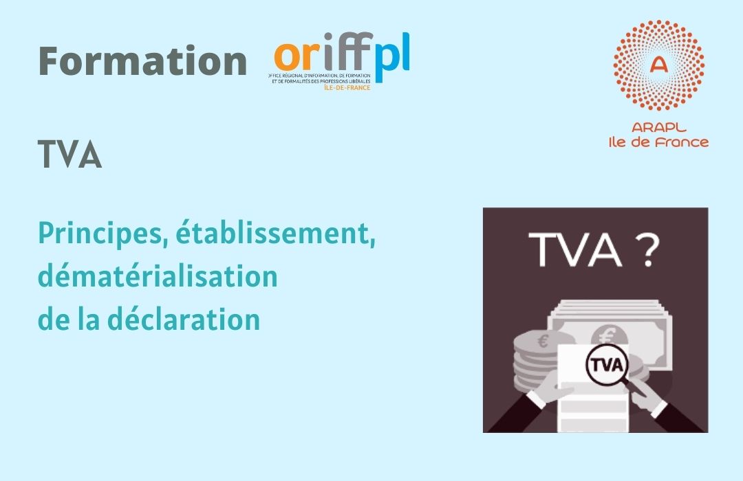 TVA : principes, établissement et dématérialisation de la déclaration - 04/12/2023